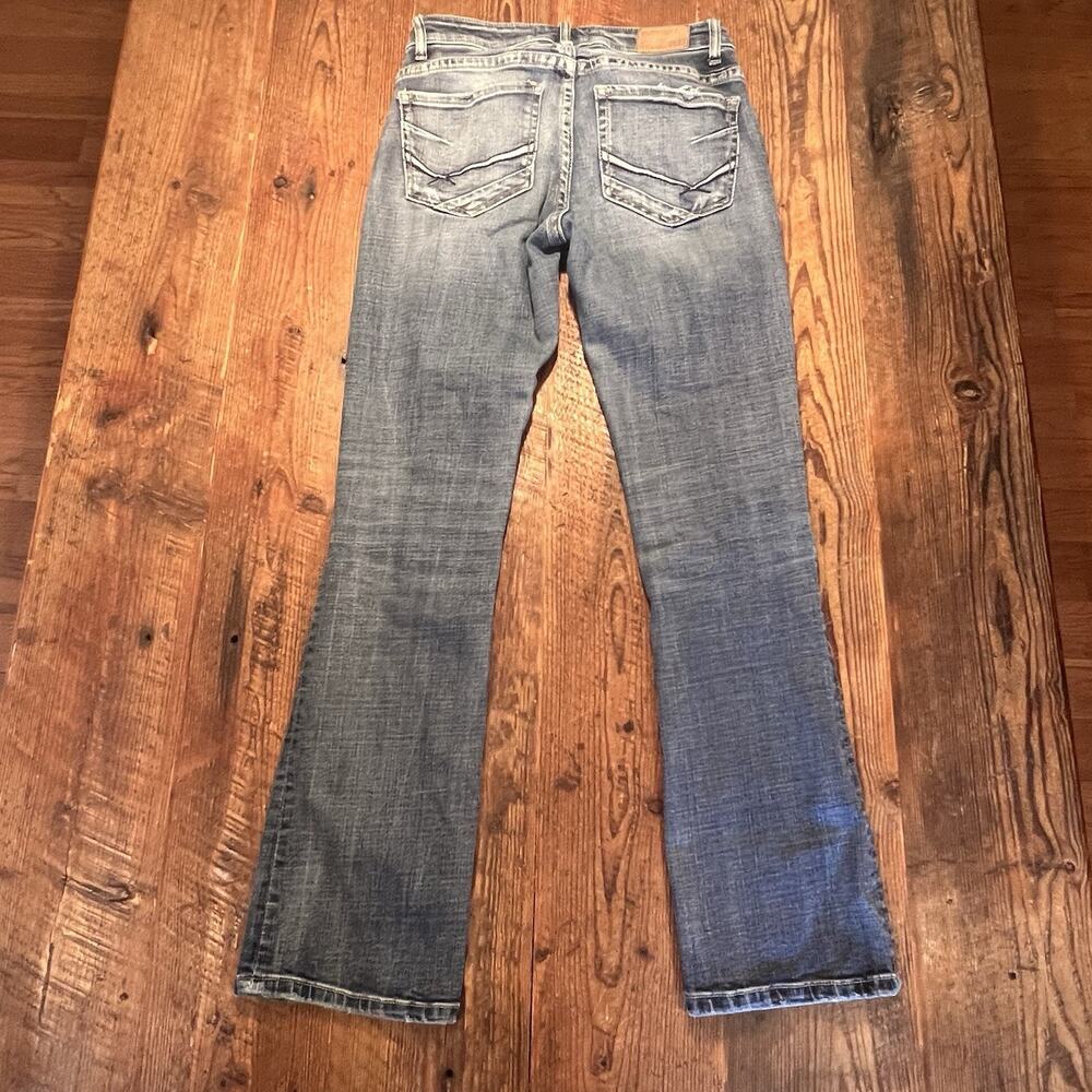 BKE Payton Jeans Universal Fit Mid-Rise Tailored Bootcut Size 25 Low Rise y2k - Picture 3 of 16